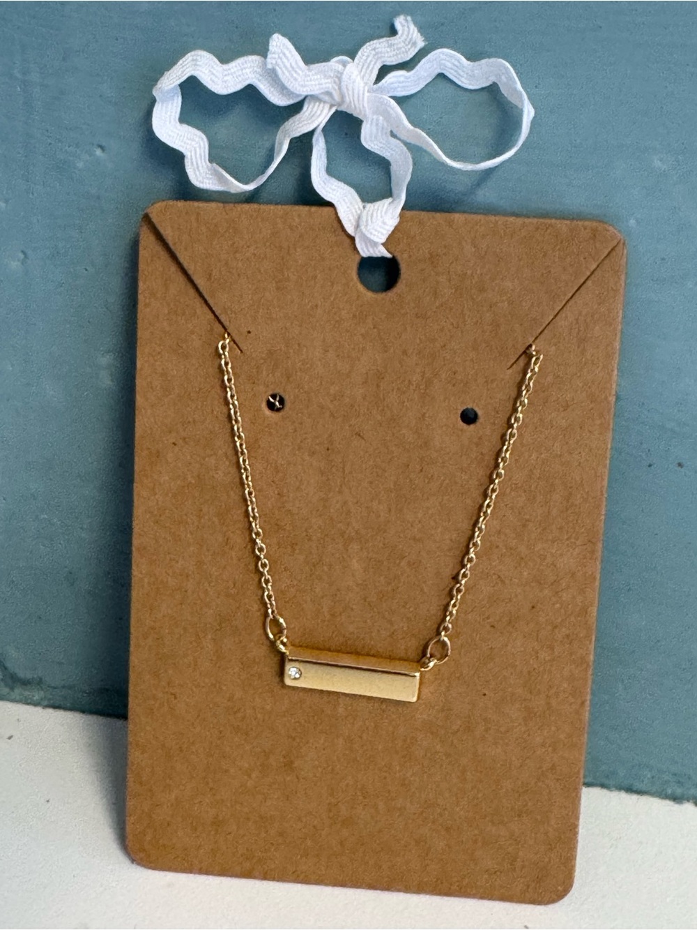 Bar Pendant Necklace - Women Jewelry